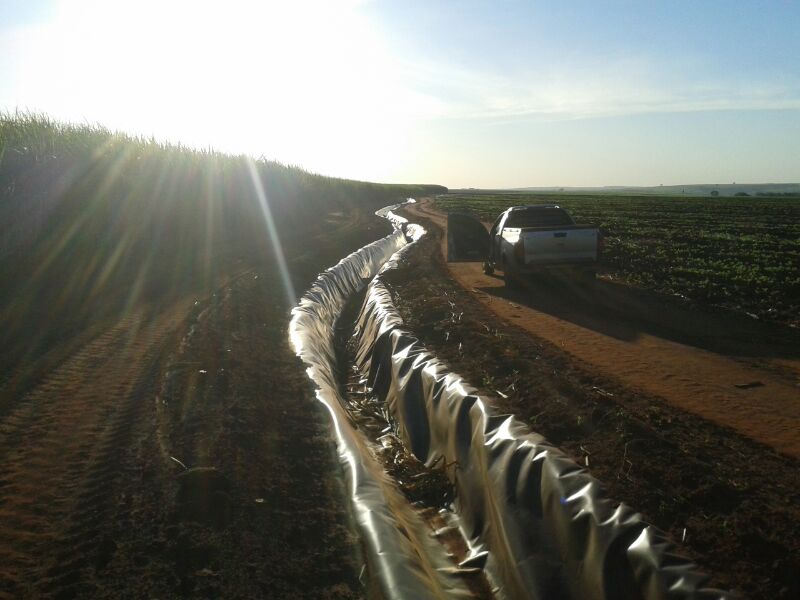 Canal de Vinhaça – Usina Vale do Rosário 2014