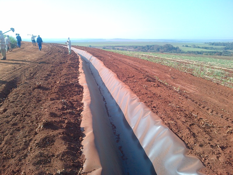 Canal de Vinhaça – Usina Abengoa