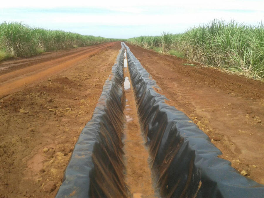 Canal de Vinhaça – Usina Guaíra 2016