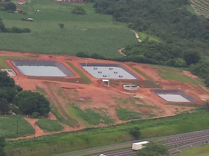 ETE Estação de Tratamento  de Esgoto – Stella Doro Itapólis – SP