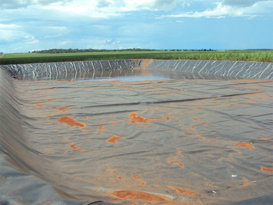 Reservatórios de Resíduos – ETH Bioenergia Santa Luzia