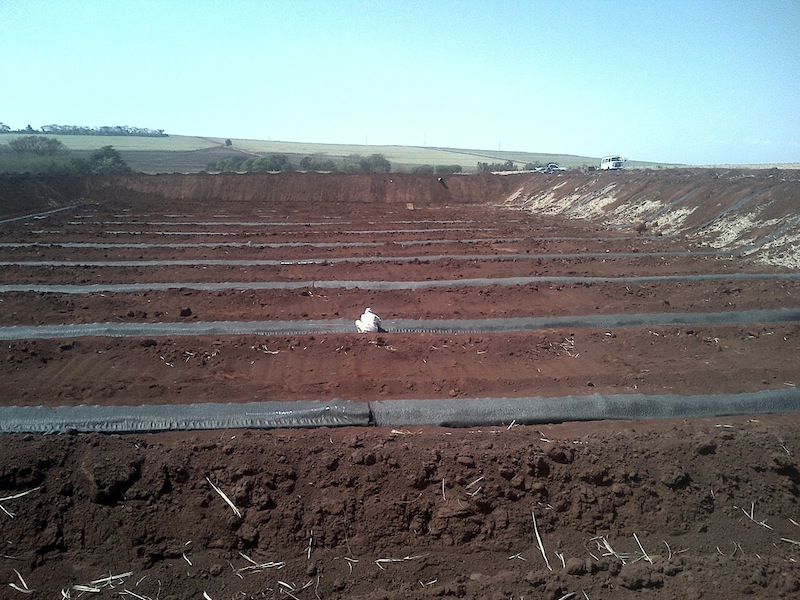 Reservatórios de Resíduos – Usina Abengoa – Pirassununga – SP