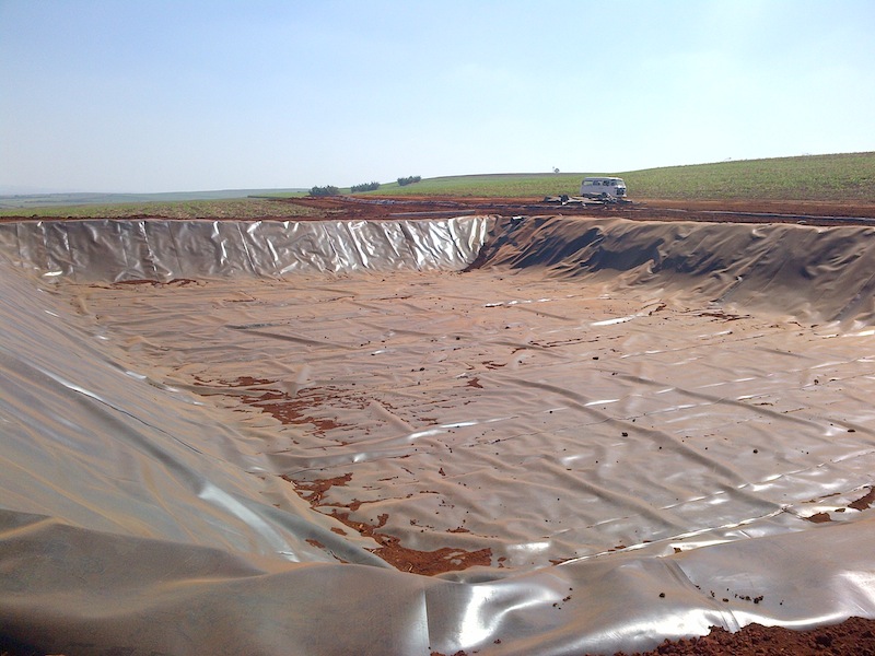 Reservatórios de Resíduos – Usina Abengoa 2 – Pirassununga-SP