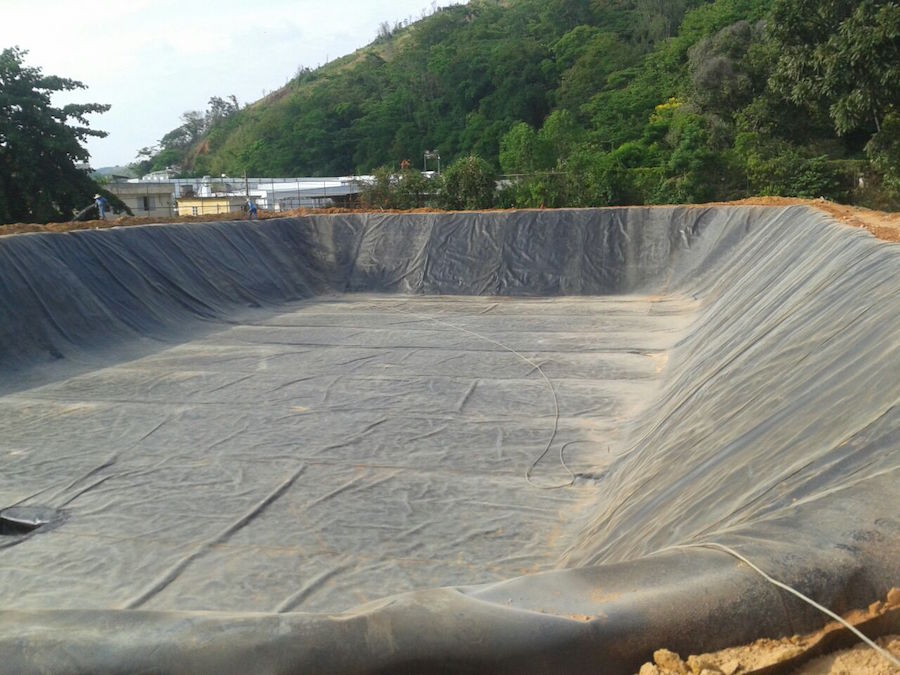 Reservatórios de Resíduos – Indústria Têxtil – Cataguase – MG 2015