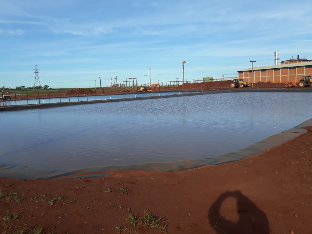 Reservatórios de Resíduos – Usina Guaíra – Guaíra – SP
