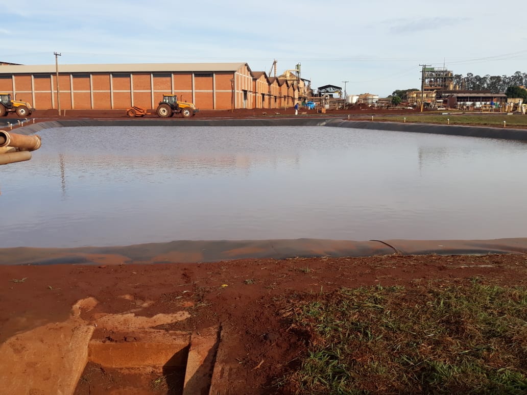 Reservatórios de Resíduos – Usina Guaíra – Guaíra – SP