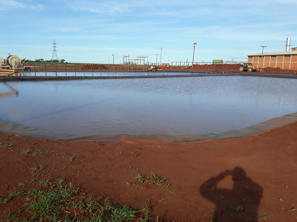 Reservatórios de Resíduos – Usina Guaíra – Guaíra – SP