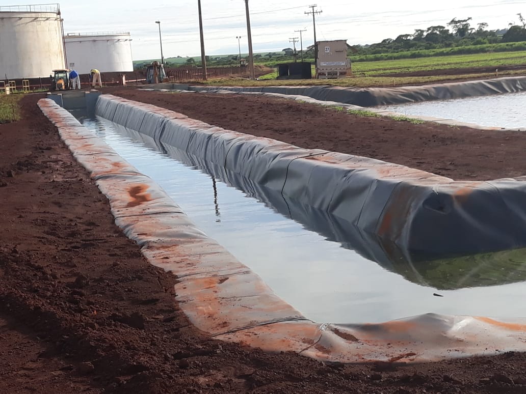 Reservatórios de Resíduos – Usina Guaíra – Guaíra – SP